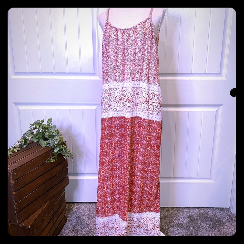 Cute Long Maxi Dress With Pockets
